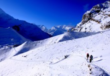Le Mont Blanc n'a qu'a bien se tenir : 5400 m d'altitude
